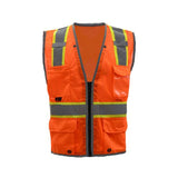 Hi - Vis Safety Vest with X Back - Gorvex.com