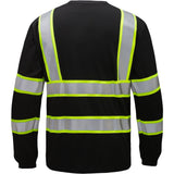 Hi Vis Two - Tone Long Sleeve Safety Shirt, Class 3 - Gorvex.com