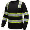 Hi Vis Two - Tone Long Sleeve Safety Shirt, Class 3 - Gorvex.com