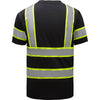 Hi - Vis Two - Tone Safety T-Shirt with Chest Pocket, Class 3 - Gorvex.com