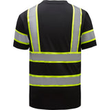 Hi - Vis Two - Tone Safety T-Shirt with Chest Pocket, Class 3 - Gorvex.com