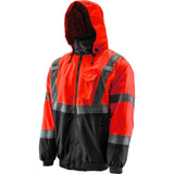 Hi-Viz Orange Bomber Jacket - Gorvex.com
