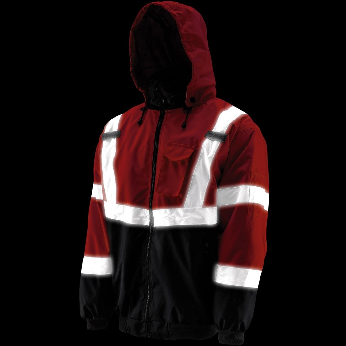 Hi-Viz Orange Bomber Jacket - Gorvex.com