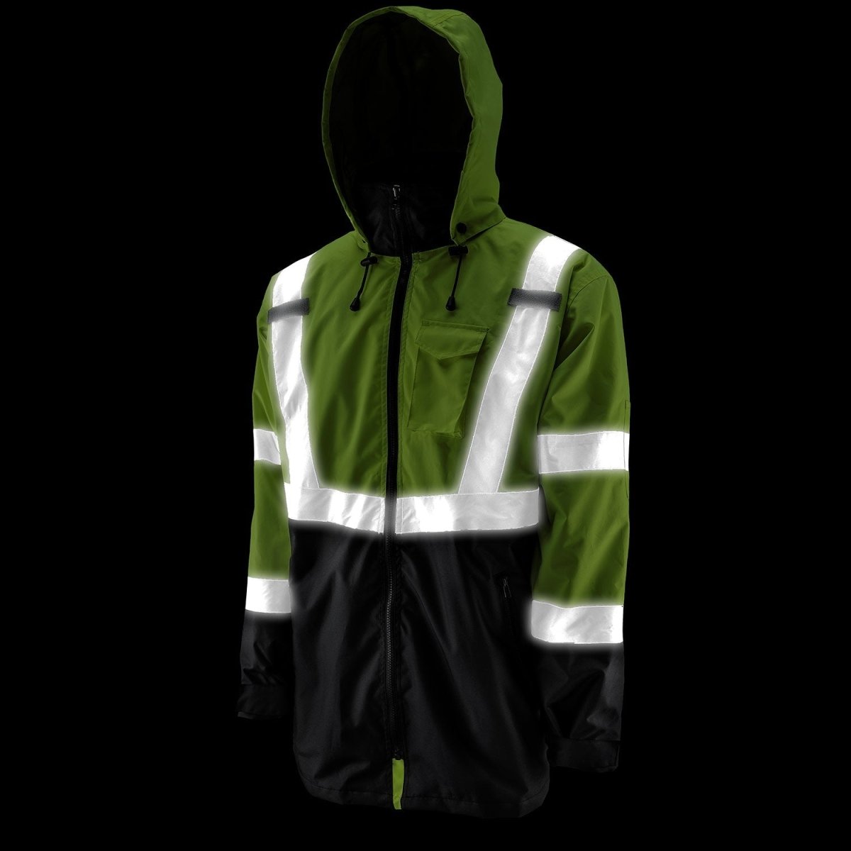 Hi-Viz Yellow Parka Jacket - Gorvex.com