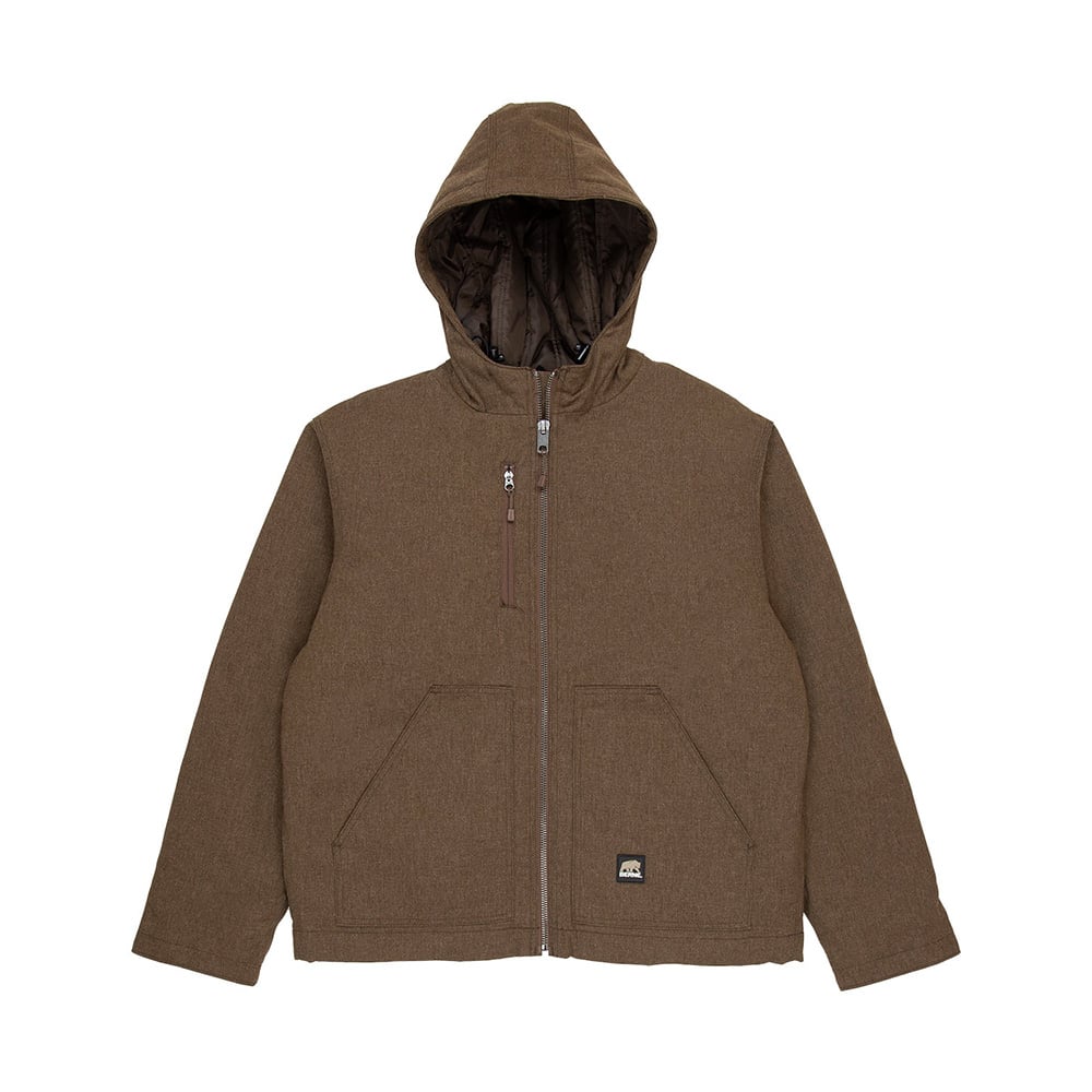 Berne HJ62 Men's Heathered Modern Hooded Jacket