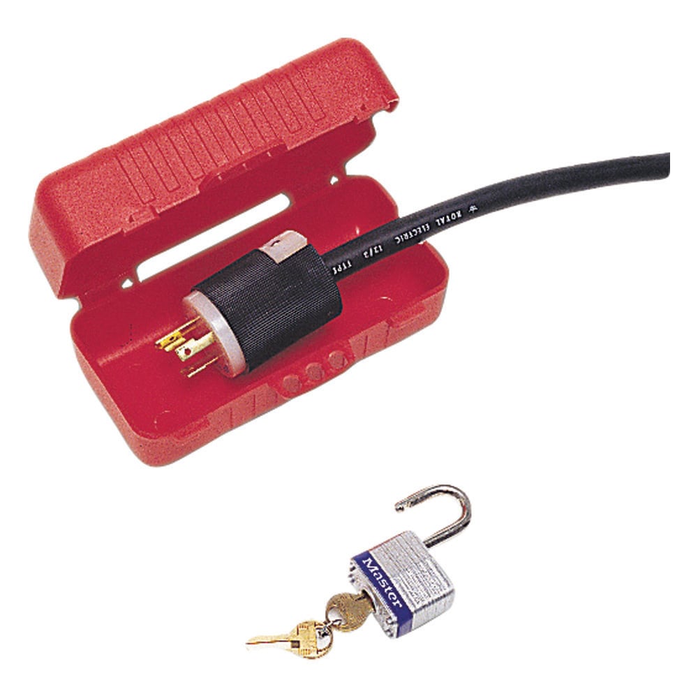 North E-Safe® Electrical Plug Lockout, 110 Volts