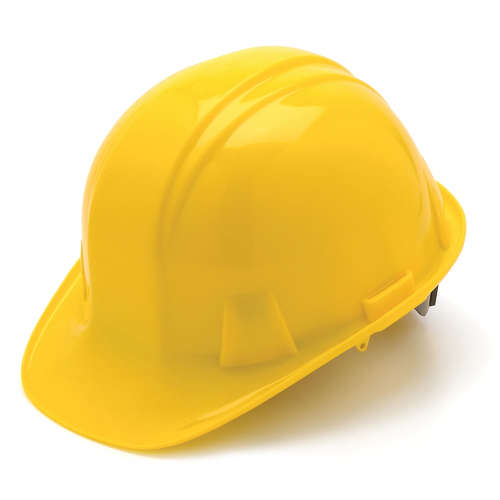 Pyramex SL Series Cap Style Hard Hat, 4 Pt Snap or Ratchet Suspension