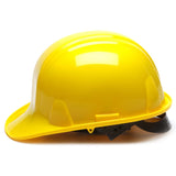 Pyramex SL Series Cap Style Hard Hat, 4 Pt Snap or Ratchet Suspension