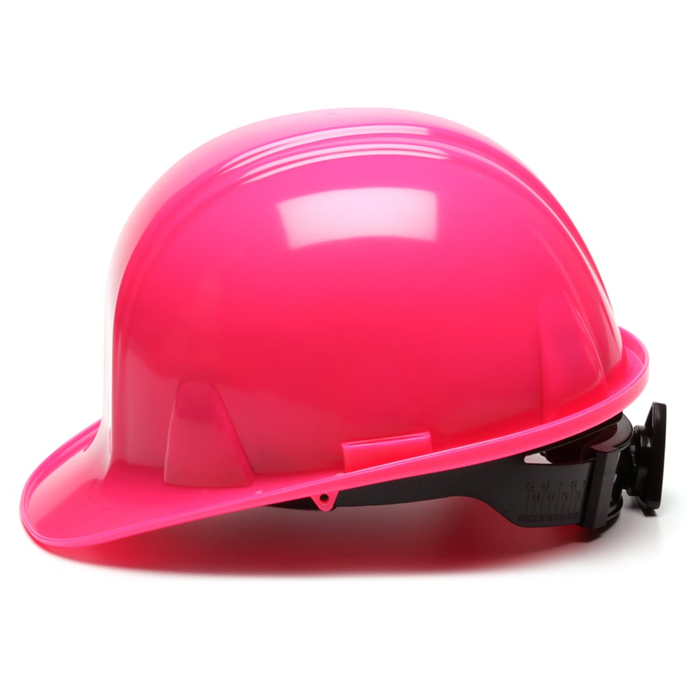 Pyramex SL Series Cap Style Hard Hat, 4 Pt Snap or Ratchet Suspension