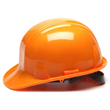 Pyramex SL Series Cap Style Hard Hat, 6 Pt Snap or Ratchet Suspension