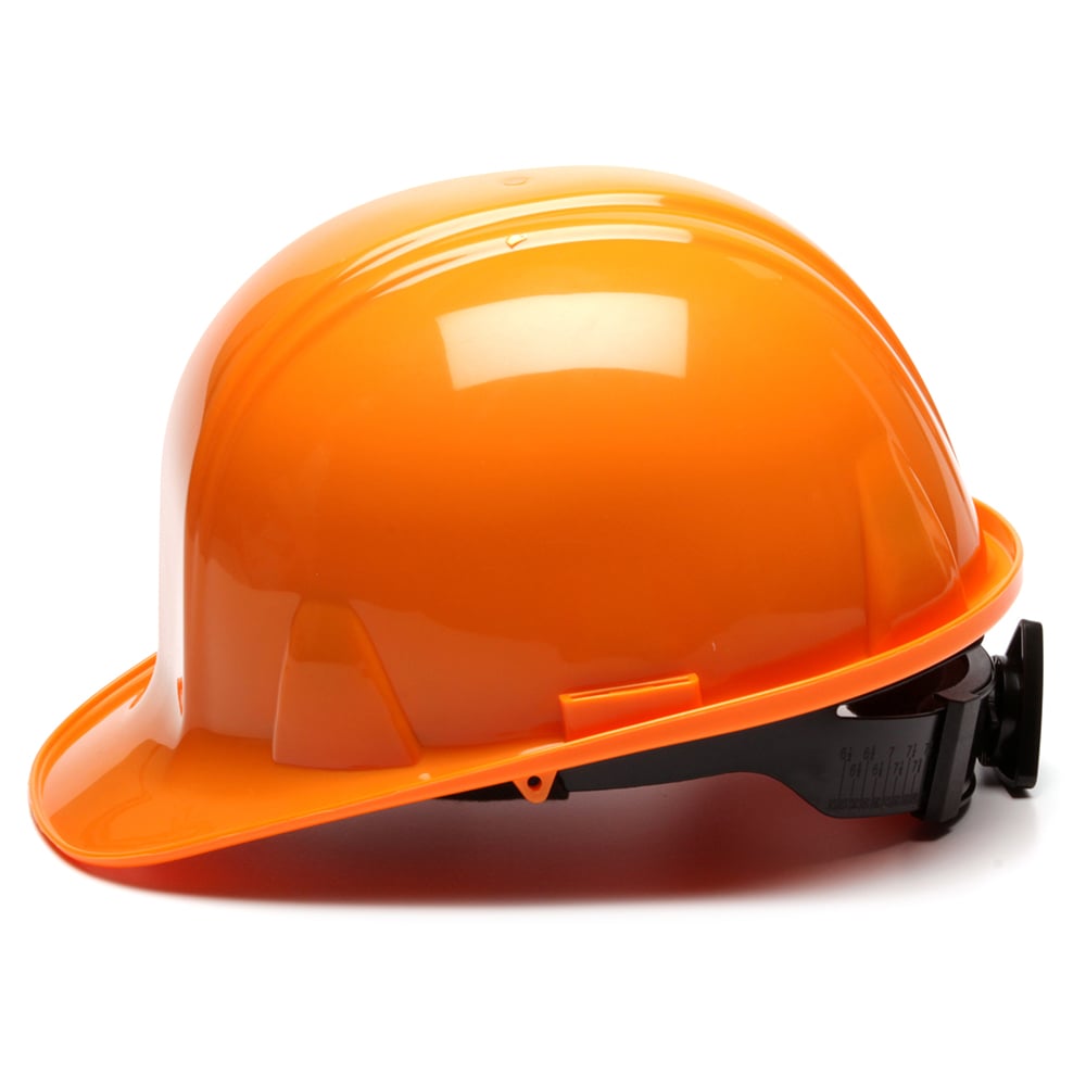 Pyramex SL Series Cap Style Hard Hat, 6 Pt Snap or Ratchet Suspension