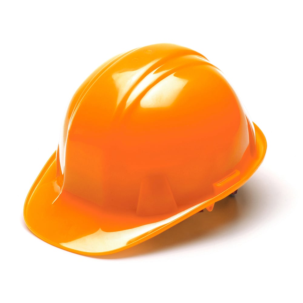 Pyramex SL Series Cap Style Hard Hat, 6 Pt Snap or Ratchet Suspension