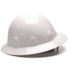 Pyramex SL Series Full Brim Hard Hat, 4 Pt Ratchet Suspension