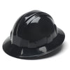 Pyramex SL Series Full Brim Hard Hat, 4 Pt Ratchet Suspension