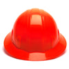 Pyramex SL Series Full Brim Hard Hat, 4 Pt Ratchet Suspension