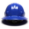 Pyramex SL Series Full Brim Hard Hat, 4 Pt Ratchet Suspension