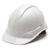 Pyramex Ridgeline Cap Style Hard Hat, 4 Pt Ratchet Suspension