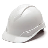 Pyramex Ridgeline Cap Style Hard Hat, 4 Pt Ratchet Suspension