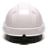 Pyramex Ridgeline Cap Style Hard Hat, 4 Pt Ratchet Suspension