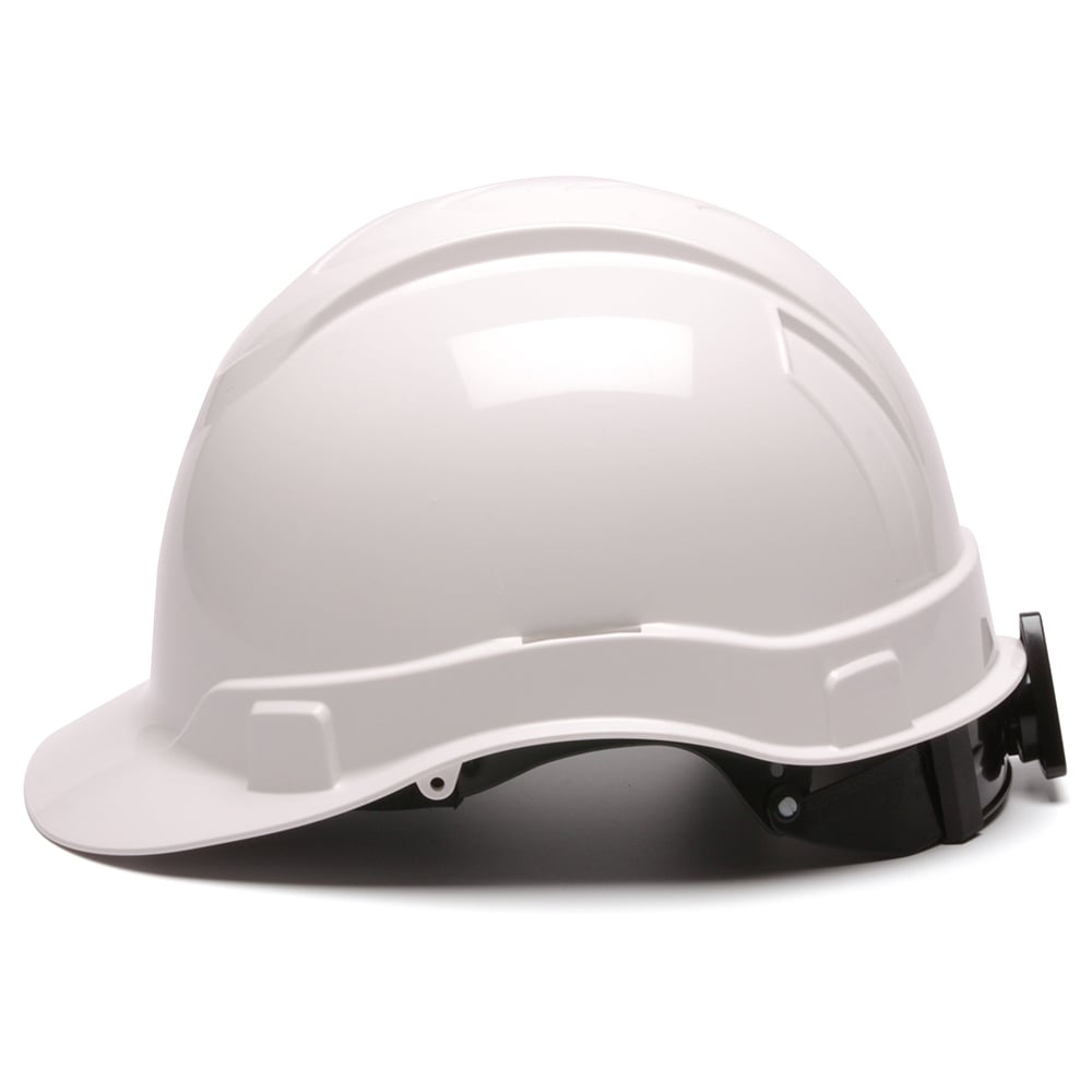 Pyramex Ridgeline Cap Style Hard Hat, 4 Pt Ratchet Suspension