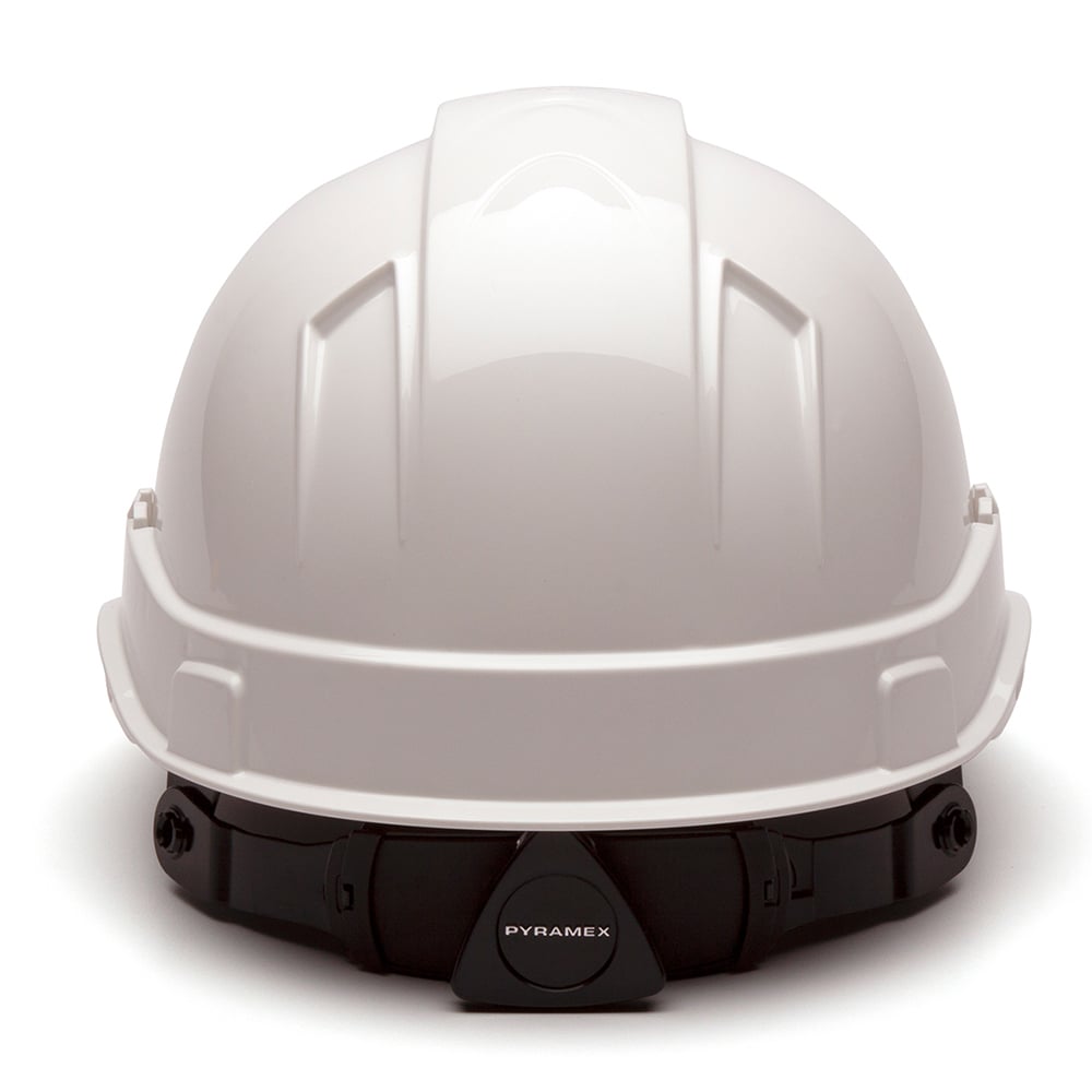 Pyramex Ridgeline 4 Pt Ratchet Cap Style Hard Hat, CSA Version