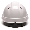 Pyramex Ridgeline Vented Cap Style Hard Hat, 4 Pt Ratchet