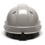 Pyramex Ridgeline Vented Cap Style Hard Hat, 4 Pt Ratchet