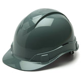 Pyramex Ridgeline Cap Style Hard Hat, 4 Pt Ratchet Suspension