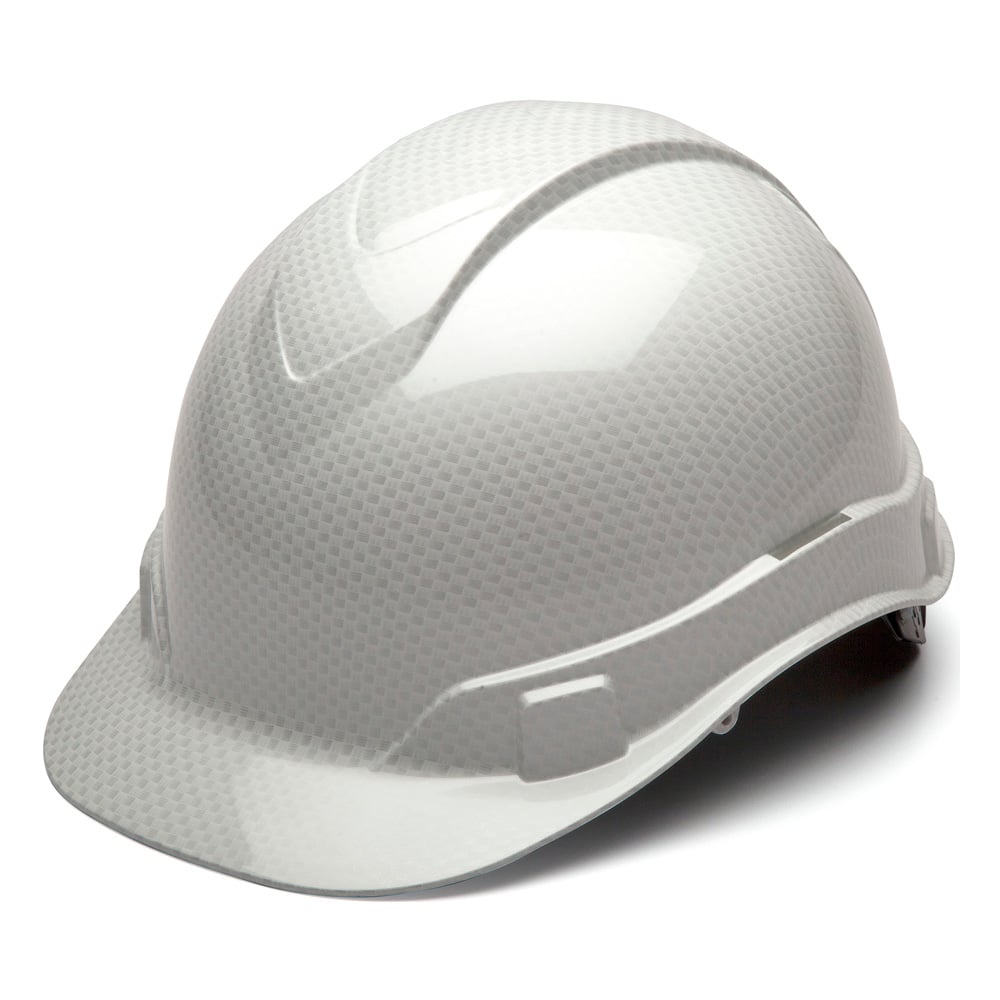 Pyramex Ridgeline Graphite Cap Style Hard Hat, 4 Pt Ratchet