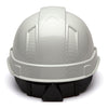 Pyramex Ridgeline Graphite Cap Style Hard Hat, 4 Pt Ratchet