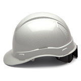 Pyramex Ridgeline Graphite Cap Style Hard Hat, 4 Pt Ratchet