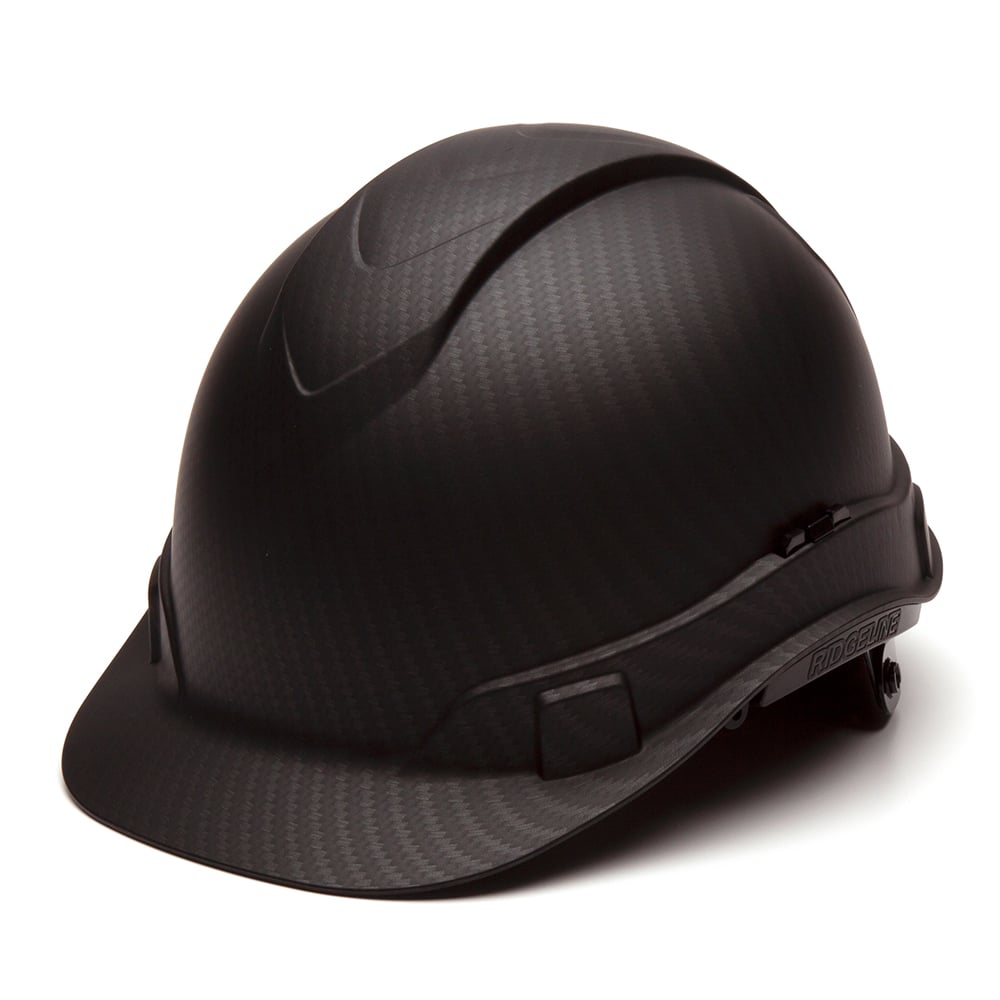 Pyramex Ridgeline 4 Pt Ratchet Cap Style Hard Hat, CSA Version