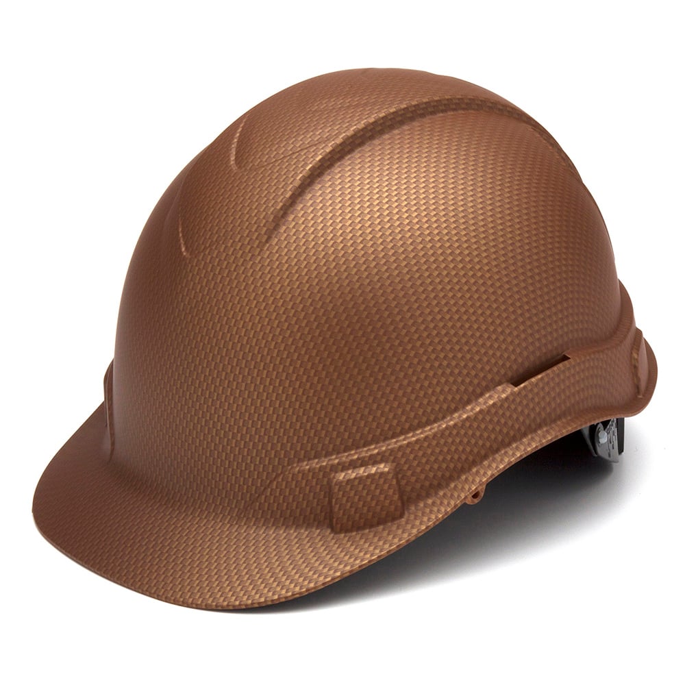 Pyramex Ridgeline Graphite Cap Style Hard Hat, 4 Pt Ratchet