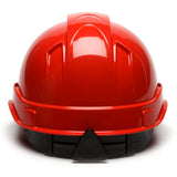 Pyramex Ridgeline Cap Style Hard Hat, 4 Pt Ratchet Suspension