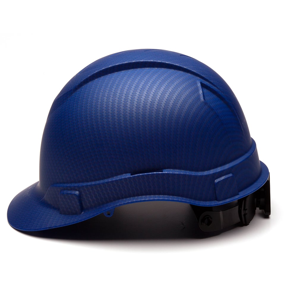 Pyramex Ridgeline Graphite Cap Style Hard Hat, 4 Pt Ratchet