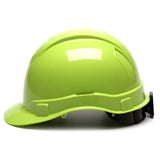 Pyramex Ridgeline Cap Style Hard Hat, 4 Pt Ratchet Suspension