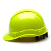 Pyramex Ridgeline 4 Pt Ratchet Cap Style Hard Hat, CSA Version