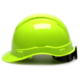 Pyramex Ridgeline Vented Cap Style Hard Hat, 4 Pt Ratchet