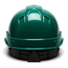 Pyramex Ridgeline Cap Style Hard Hat, 4 Pt Ratchet Suspension