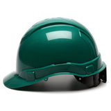 Pyramex Ridgeline Cap Style Hard Hat, 4 Pt Ratchet Suspension