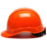 Pyramex Ridgeline Cap Style Hard Hat, 4 Pt Ratchet Suspension