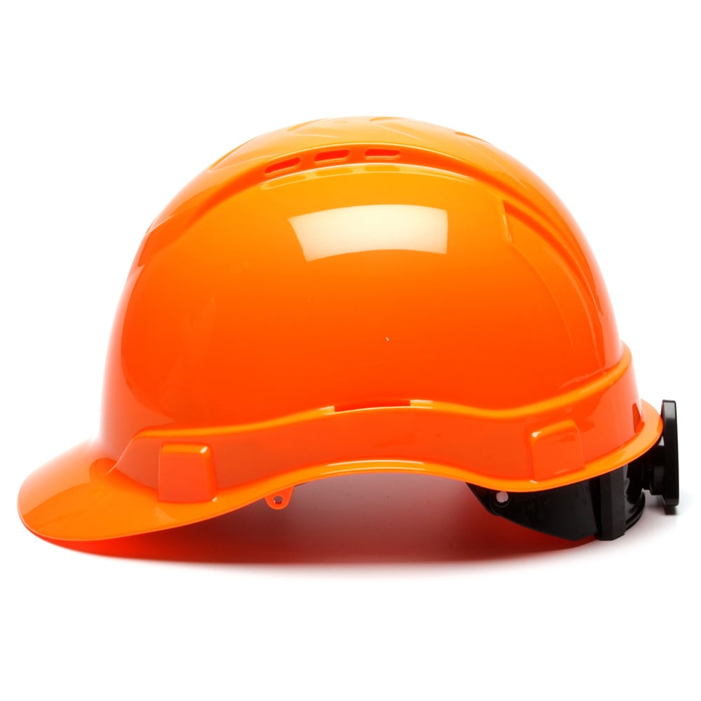 Pyramex Ridgeline Vented Cap Style Hard Hat, 4 Pt Ratchet