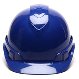 Pyramex Ridgeline Cap Style Hard Hat, 6 Pt Glide or Ratchet Suspension