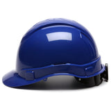 Pyramex Ridgeline Cap Style Hard Hat, 4 Pt Ratchet Suspension