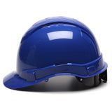 Pyramex Ridgeline Vented Cap Style Hard Hat, 4 Pt Ratchet