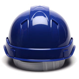 Pyramex Ridgeline Cap Style Hard Hat, 6 Pt Glide or Ratchet Suspension