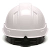 Pyramex Ridgeline Cap Style Hard Hat, 6 Pt Glide or Ratchet Suspension