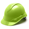 Pyramex Ridgeline Cap Style Hard Hat, 6 Pt Glide or Ratchet Suspension