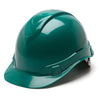 Pyramex Ridgeline Cap Style Hard Hat, 6 Pt Glide or Ratchet Suspension