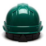 Pyramex Ridgeline Cap Style Hard Hat, 6 Pt Glide or Ratchet Suspension